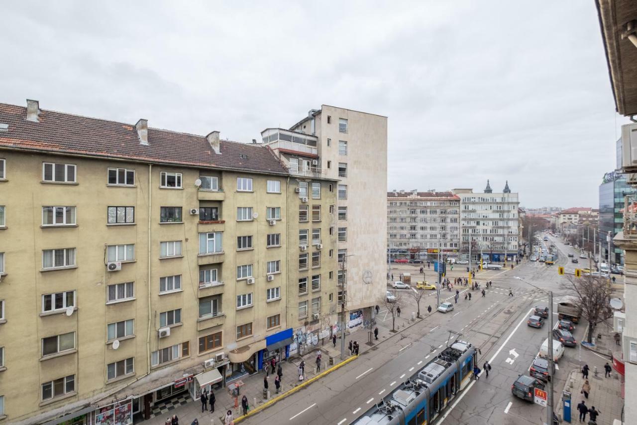 Modern 2 Bedroom Apartment Next To Vitosha Str. Sófia Exterior foto